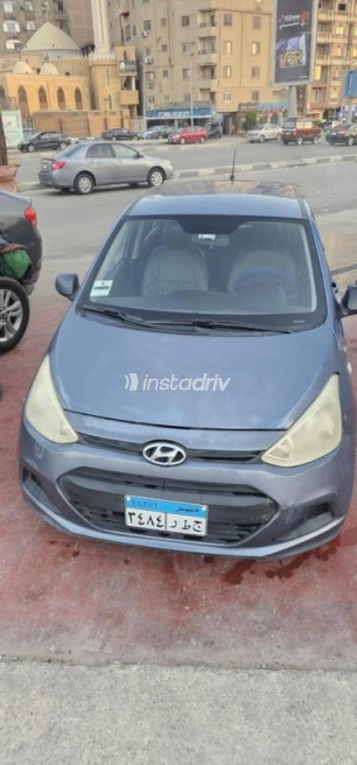 Hyundai Grand i10 2016 White Automatic Used for Sale in Greater Cairo ( Cairo + Giza) - 9