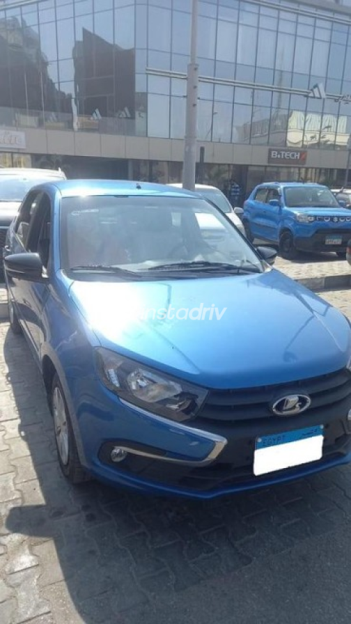 Lada Granta 2023 White Automatic Used for Sale in Greater Cairo ( Cairo + Giza) - 4