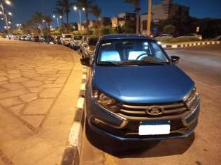 Lada Granta 2023 White Automatic Used for Sale in Greater Cairo ( Cairo + Giza)