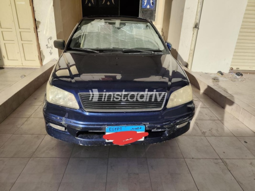 Mitsubishi Lancer 2002 Dark Blue Automatic Used for Sale in Damietta - 4