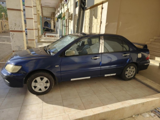 Mitsubishi Lancer 2002 Dark Blue Automatic Used for Sale in Damietta