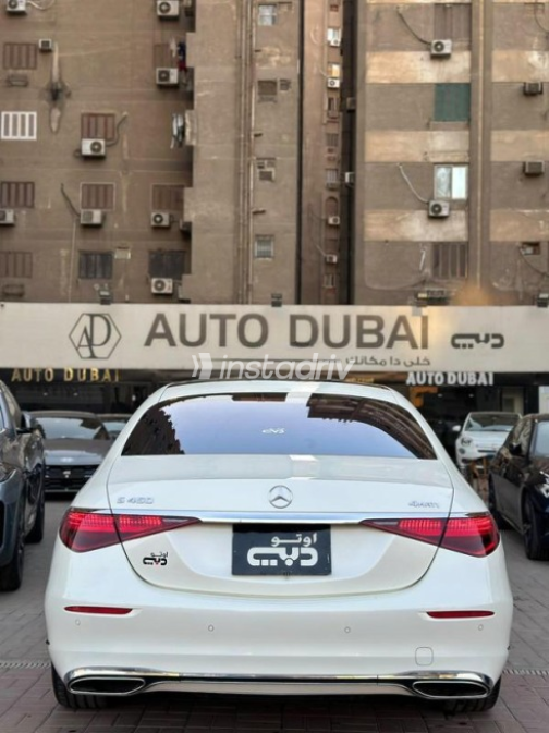 Mercedes S 450 2023 White Automatic Used for Sale in Nasr city - 5