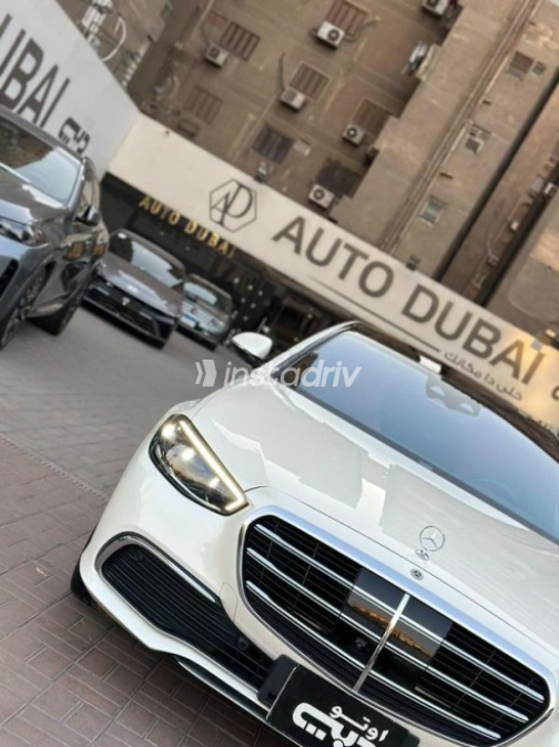 Mercedes S 450 2023 White Automatic Used for Sale in Nasr city - 7