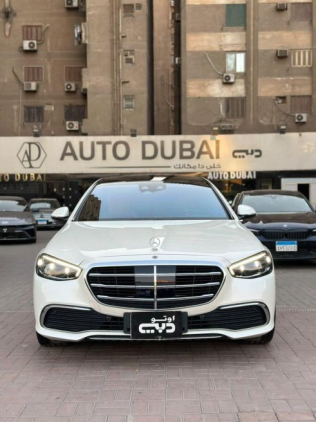 Mercedes S 450 2023 White Automatic Used for Sale in Nasr city