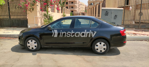Skoda Octavia 2015 Black Automatic Used for Sale in Greater Cairo ( Cairo + Giza) - 3