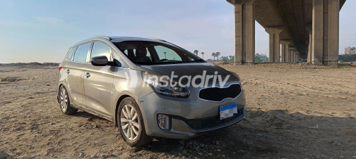 Kia Carens 2016 Gray Automatic Used for Sale in Greater Cairo ( Cairo + Giza) - 4
