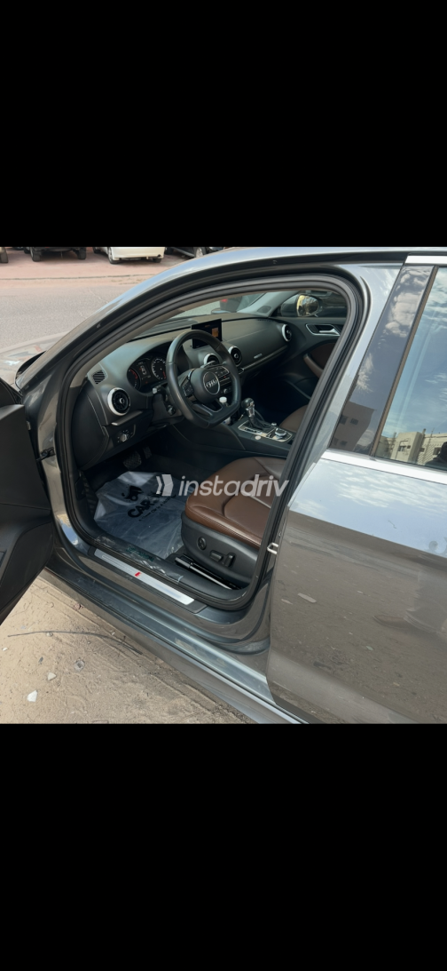 Audi A3 2017 Gray Automatic Used for Sale in Greater Cairo ( Cairo + Giza) - 4