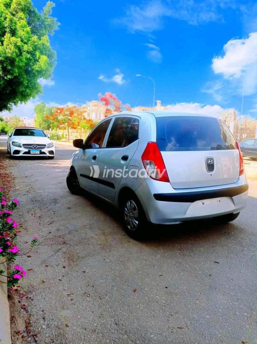 Hyundai I10 2008 Silver Manual Used for Sale in Greater Cairo ( Cairo + Giza) - 4