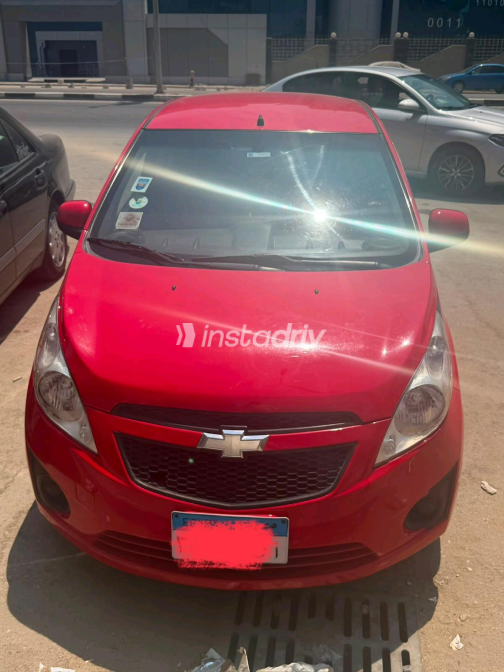Chevrolet Spark 2012 Red Manual Used for Sale in Greater Cairo ( Cairo + Giza) - 4