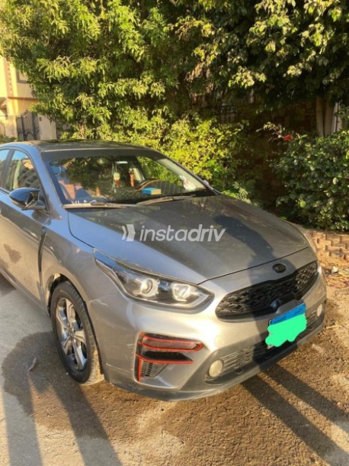 Kia Grand Cerato 2021 Dark Gray Automatic Used for Sale in Cairo - 2