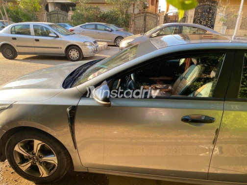 Kia Grand Cerato 2021 Dark Gray Automatic Used for Sale in Cairo - 8