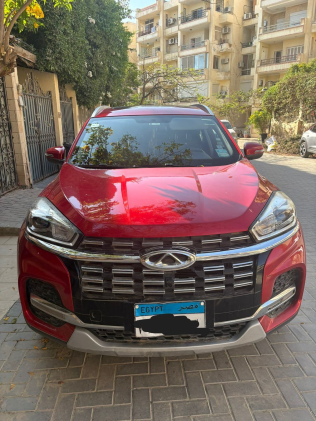 Chery Tiggo 8 2021 Red Automatic Used for Sale in Greater Cairo ( Cairo + Giza)