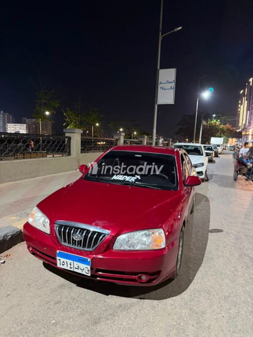 Hyundai Avante 2006 Red Automatic Used for Sale in Greater Cairo ( Cairo + Giza) - 1