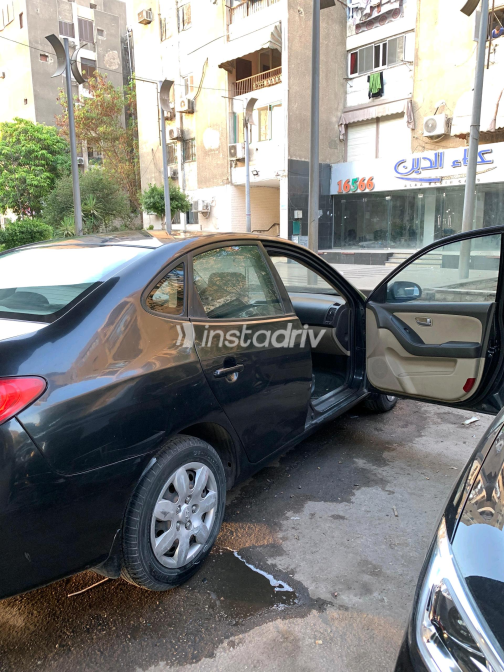 Hyundai Elantra HD 2008 Black Automatic Used for Sale in Greater Cairo ( Cairo + Giza) - 8