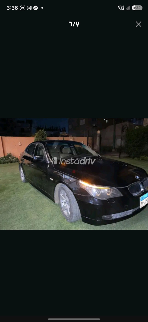 BMW 520 2009 Black Automatic Used for Sale in Greater Cairo ( Cairo + Giza) - 1