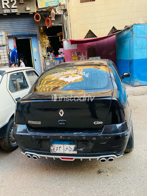 Renault Clio 2003 Black Manual Used for Sale in Greater Cairo ( Cairo + Giza) - 1