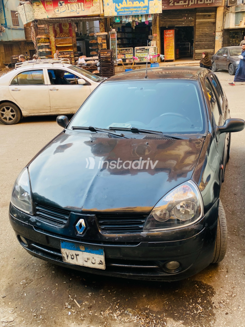 Renault Clio 2003 Black Manual Used for Sale in Greater Cairo ( Cairo + Giza) - 2