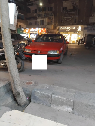 Peugeot 405 1990 Red Manual Used for Sale in Greater Cairo ( Cairo + Giza)