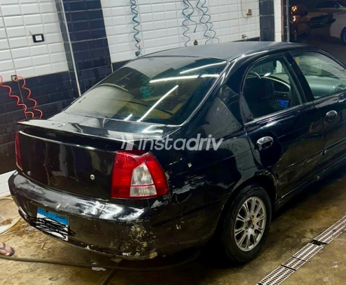 Kia Spectra 2002 Black Automatic Used for Sale in Greater Cairo ( Cairo + Giza) - 3