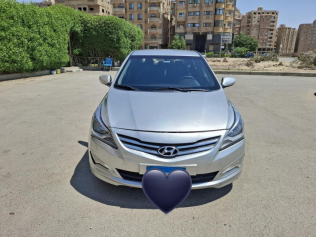 Hyundai Solaris 2017 Silver Automatic Used for Sale in Maadi