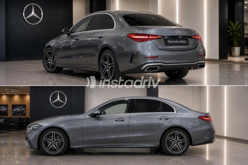 Mercedes C 180 2022 White Automatic Used for Sale in Greater Cairo ( Cairo + Giza) - 3