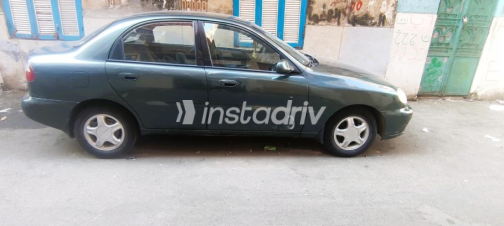 Daewoo Lanos 1997 Dark Green Automatic Used for Sale in Qena - 3
