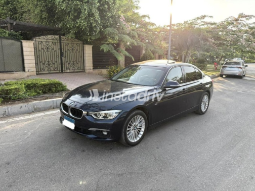 BMW 320 2018 Black Automatic Used for Sale in Cairo - 2
