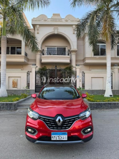 Renault Kadjar 2021 Dark Red Automatic Used for Sale in Cairo - 1