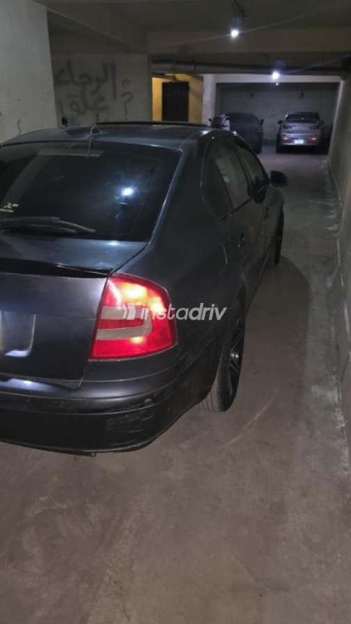 Skoda Octavia A5 2008 Dark Blue Automatic Used for Sale in Tanta - 4