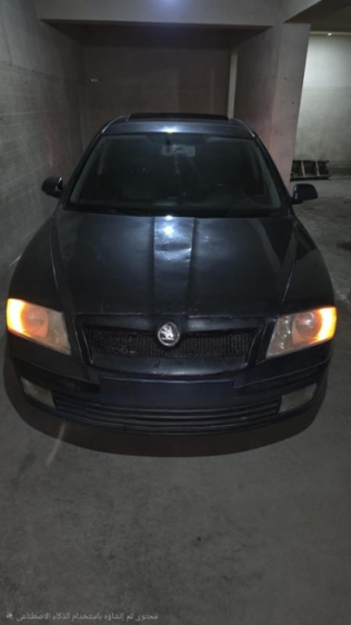 Skoda Octavia A5 2008 Dark Blue Automatic Used for Sale in Tanta