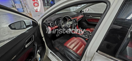 MG 6 2021 White Automatic Used for Sale in Greater Cairo ( Cairo + Giza) - 7