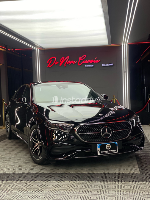 Mercedes E 200 2024 Black Automatic Used for Sale in Greater Cairo ( Cairo + Giza) - 8