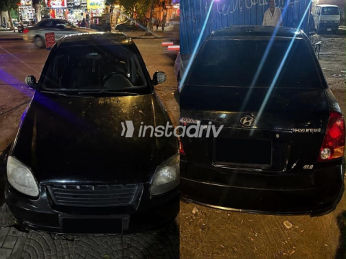 Hyundai Verna 2006 Black Automatic Used for Sale in Cairo - 3