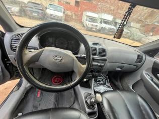 Hyundai Verna 2006 Black Automatic Used for Sale in Cairo