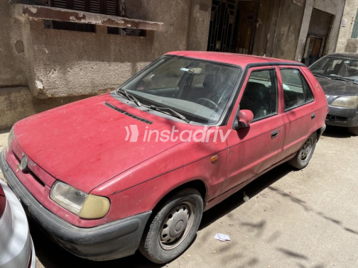 Skoda Felicia 1995 Red Automatic Used for Sale in Shobra - 1