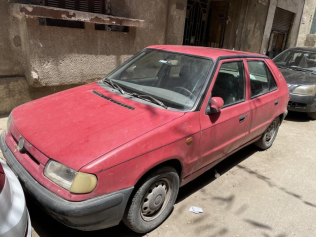 Skoda Felicia 1995 Red Automatic Used for Sale in Shobra