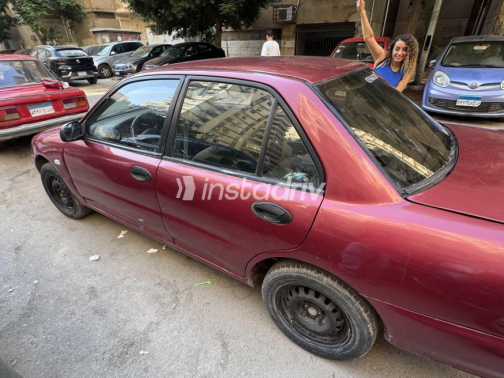 Proton Wira 2000 Red Automatic Used for Sale in Alexandria - 2