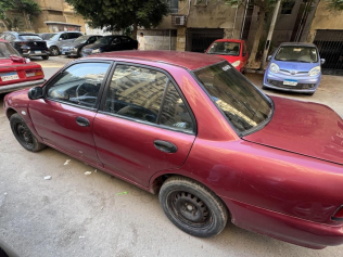Proton Wira 2000 Red Automatic Used for Sale in Alexandria