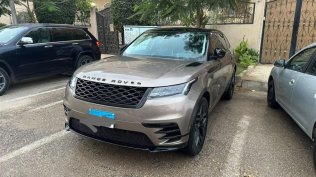 Land Rover Velar 2021 Gold Automatic Used for Sale in Cairo