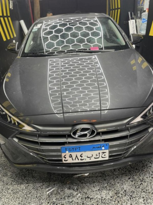 Hyundai Elantra AD 2025 White Automatic Used for Sale in Greater Cairo ( Cairo + Giza)