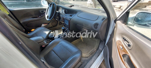 Daewoo Leganza 1999 White Automatic Used for Sale in Greater Cairo ( Cairo + Giza) - 1