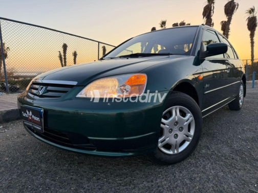 Honda Civic 2001 Green Automatic Used for Sale in Hurghada - 2