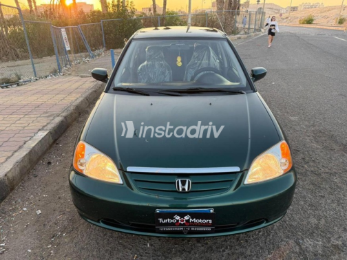Honda Civic 2001 Green Automatic Used for Sale in Hurghada - 3