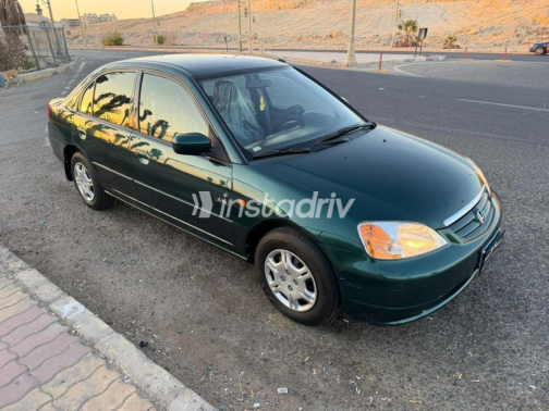 Honda Civic 2001 Green Automatic Used for Sale in Hurghada - 6