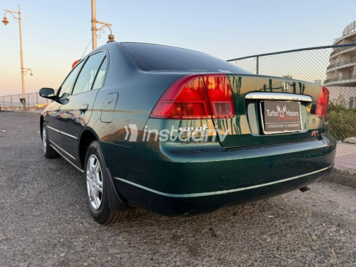 Honda Civic 2001 Green Automatic Used for Sale in Hurghada - 10