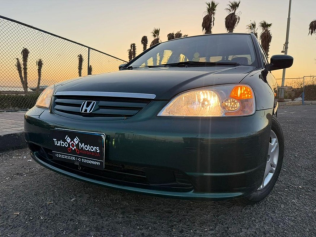 Honda Civic 2001 Green Automatic Used for Sale in Hurghada