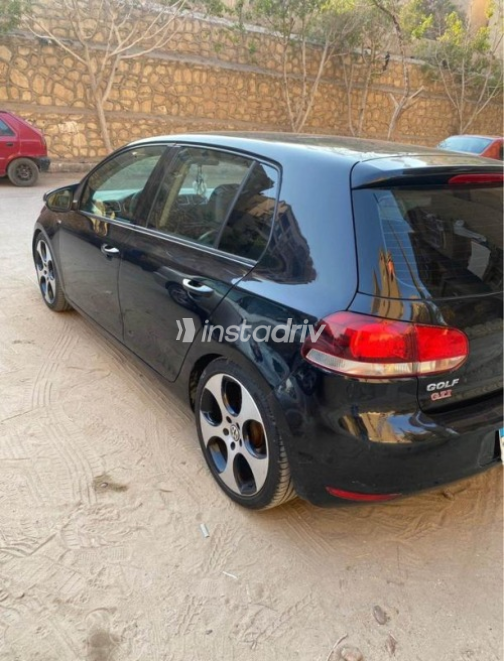 Volkswagen Golf 6 2012 Black Automatic Used for Sale in Nasr city - 2
