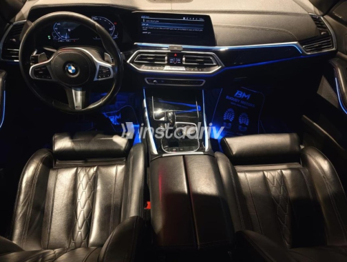 BMW X5 2020 Black Automatic Used for Sale in Sheikh Zayed City - 3