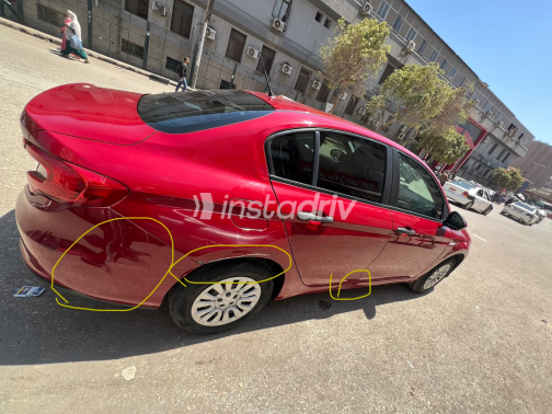 فيات تيبو 2019 أحمر أوتوماتيك مستعملة للبيع في القاهرة الكبرى ( القاهرة - الجيزة) - 2