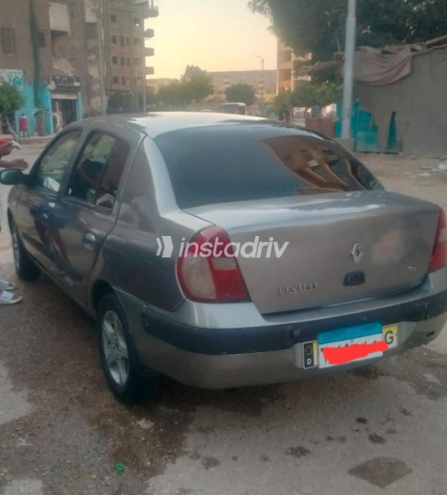 رينو كليو 2005 رمادي أوتوماتيك مستعملة للبيع في مدينة السادات - 2